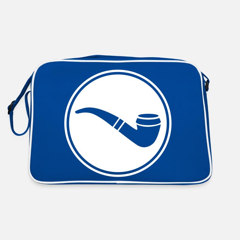 Smoking a pipe Retro Bag