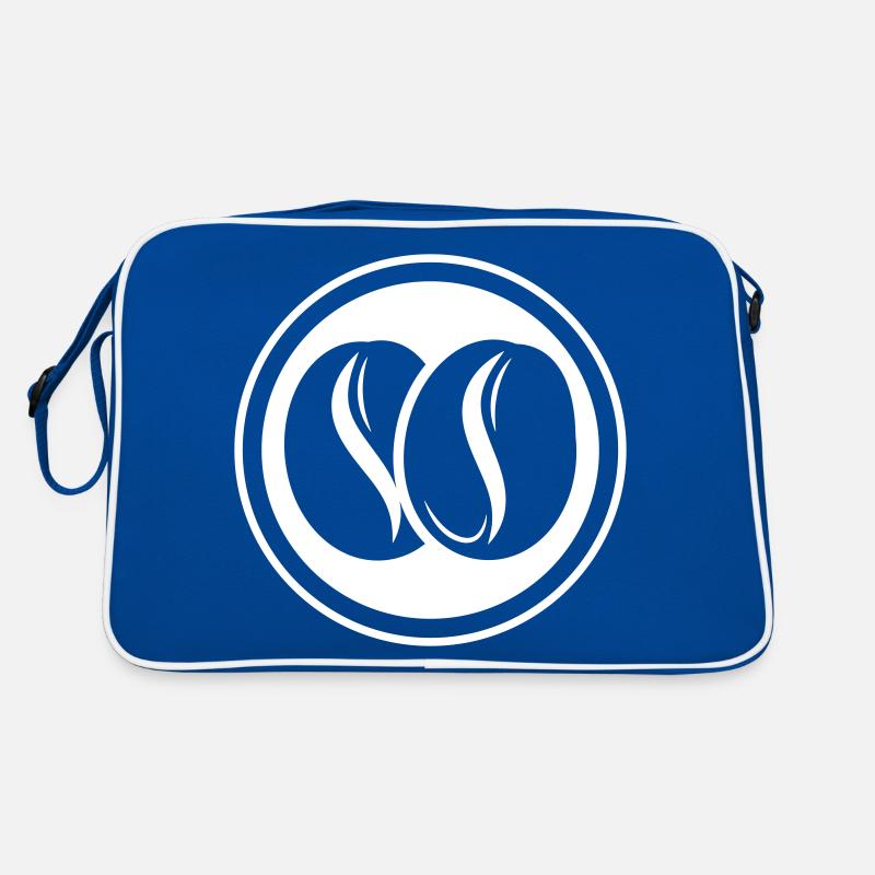 Symbole du grain de café Sac Retro