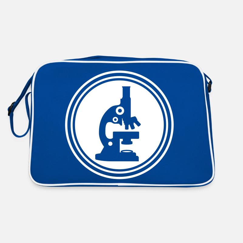 Microscope Icon Icon Retro Bag