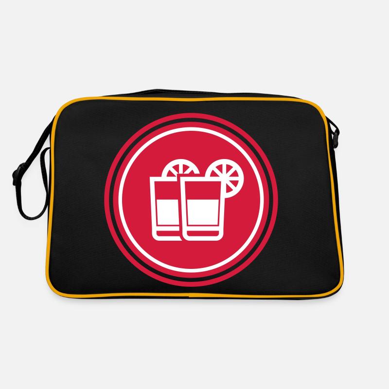 Icône de cocktail Sac Retro