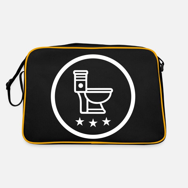 Wc Toilette Retro Tasche