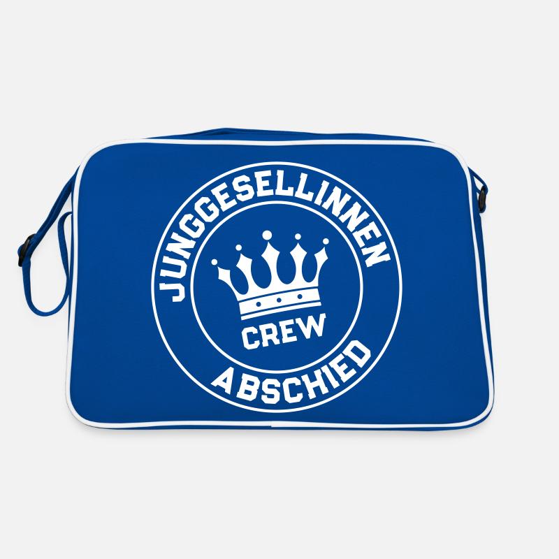 Junggesellinnenabschied Crew Retro Tasche