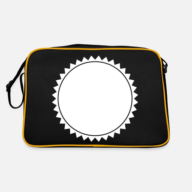 Emblème vierge Sac Retro