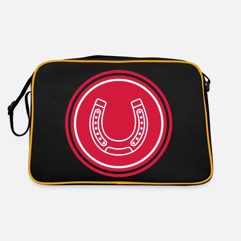 Horseshoe Icon Retro Bag