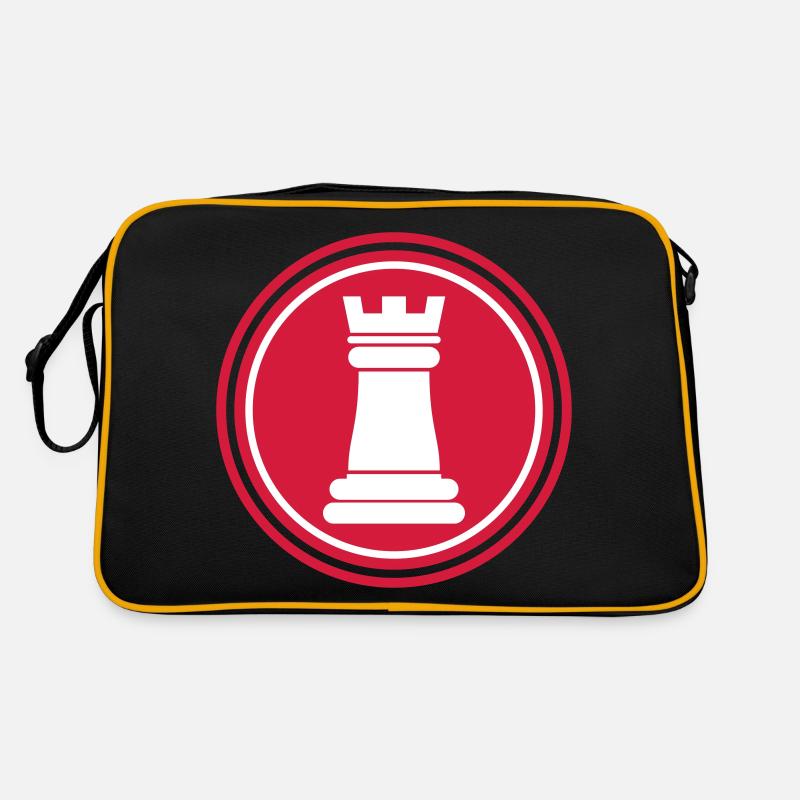 Chess piece tower Retro Bag