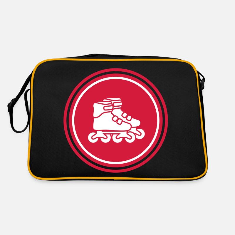 Inline skates icon Retro Bag