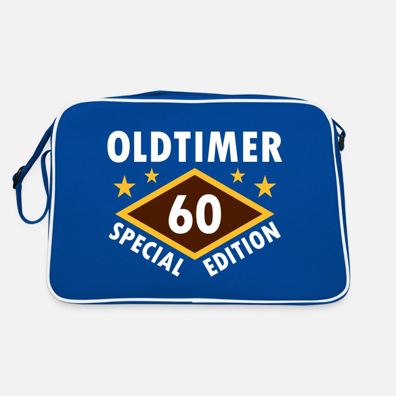 Oldtimer, 60, special edition (Raute, Sterne) Retro Tasche