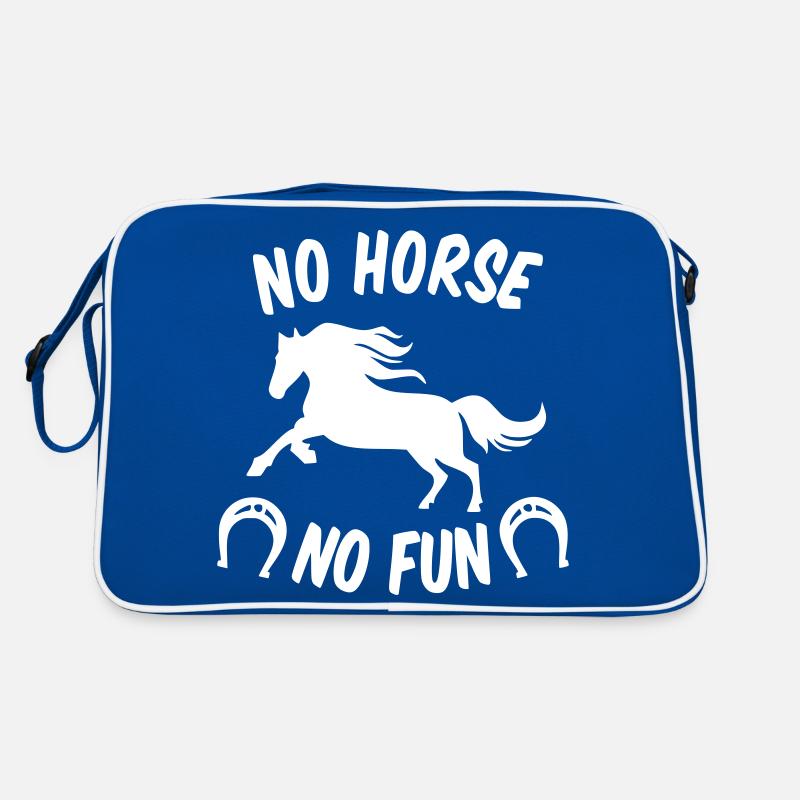 Pas de cheval pas de plaisir Sac Retro