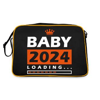 Bébé 2024 Chargement - Sac Retro - noir/or - Dos