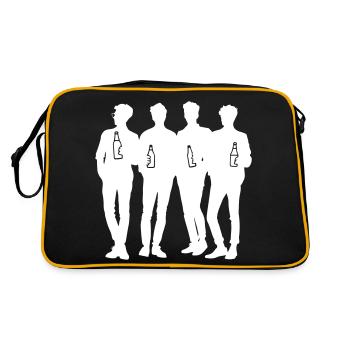 Bachelor Party Bachelor Party - Retro Bag - black/gold - Back