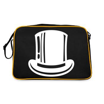 Groom Cylinder - Retro Bag - black/gold - Back