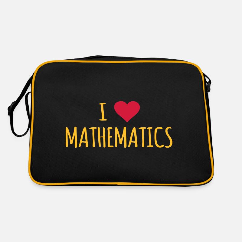 Mathématiques Mathématiciens Professeur de mathématiques Cadeau Sac Retro