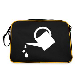 watering Can - Retro Bag - black/gold - Back