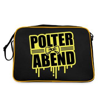 Bachelor party bachelor party - Retro Bag - black/gold - Back