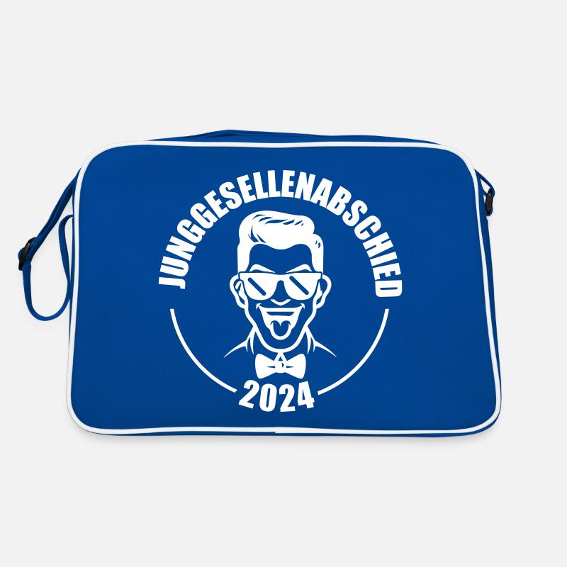 Junggesellenabschied 2024 Retro Tasche