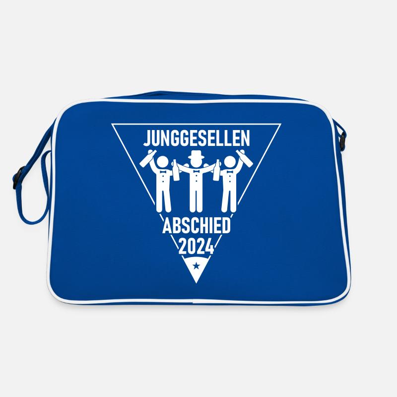 Junggesellenabschied 2024 Retro Tasche