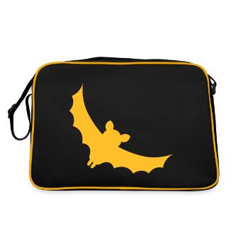 Bébé chauve-souris Halloween / Bébé chauve-souris Halloween - Sac Retro - noir/or - Dos