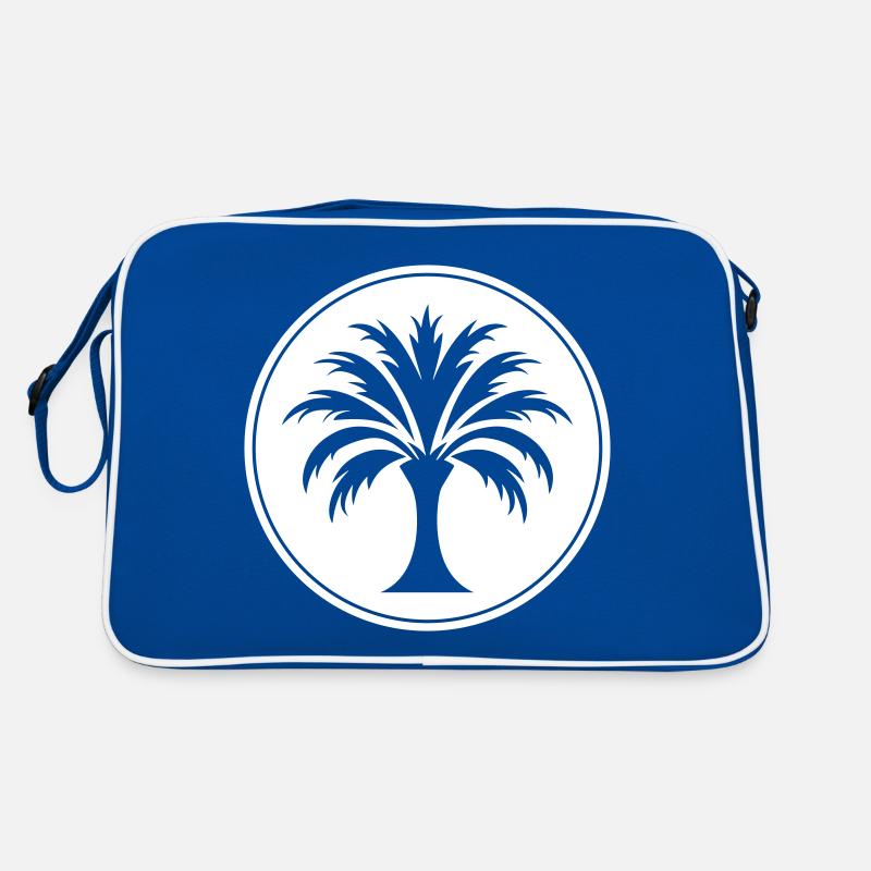 Palm Tree Icon Retro Bag