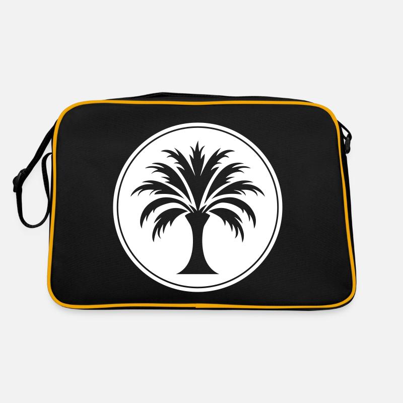 Palme Symbol Retro Tasche
