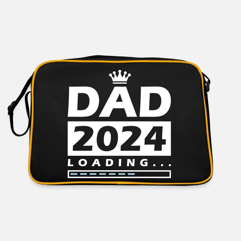Dad 2024 Loading Papa Retro Tasche