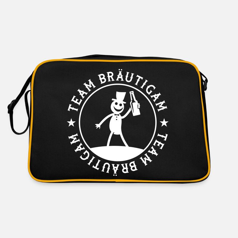 Équipe du marié Sac Retro