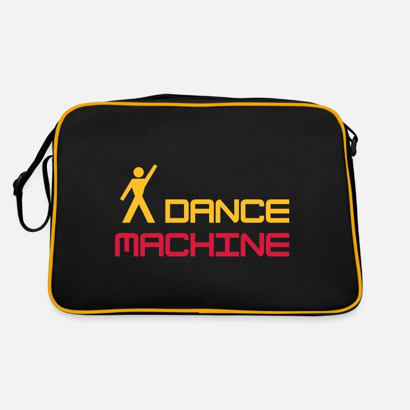 ★ Design colors changeable ★ Dance Machine Retro Bag
