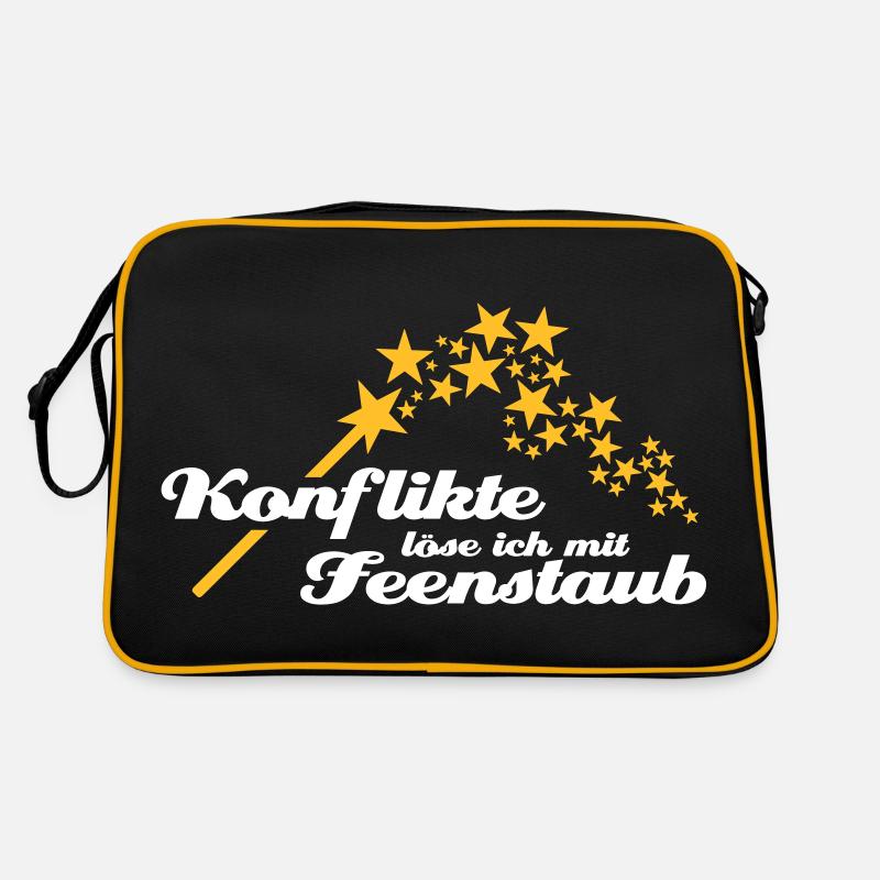 Je résous les conflits avec la poussière de fée Sac Retro