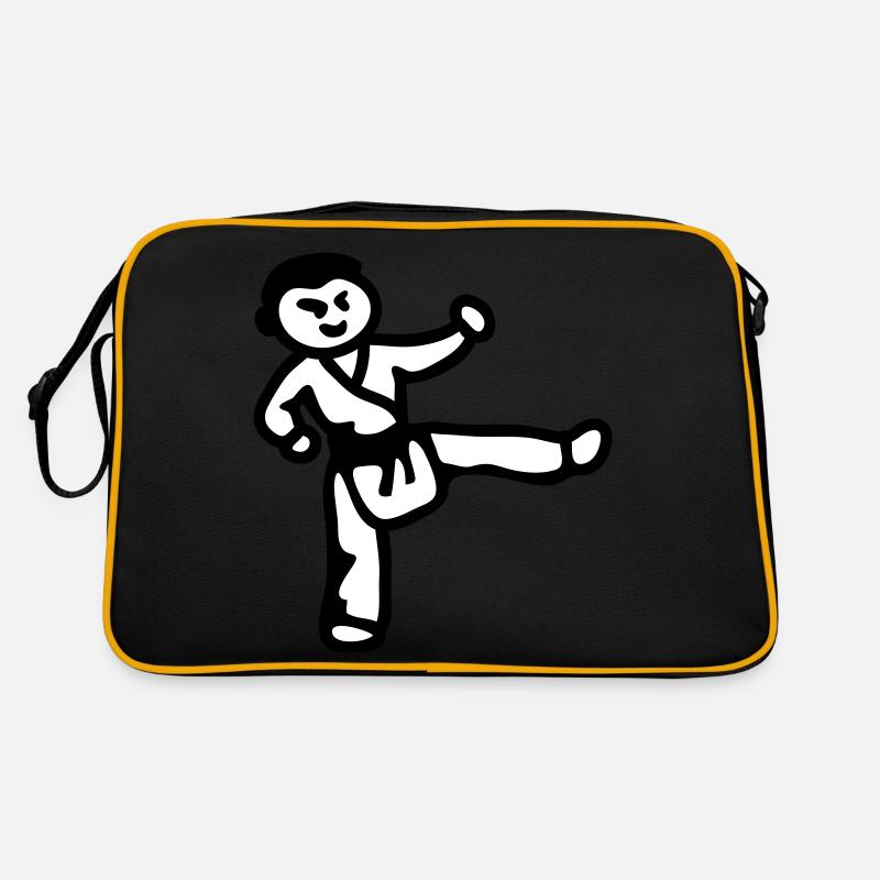 Karatejunge Retro Tasche