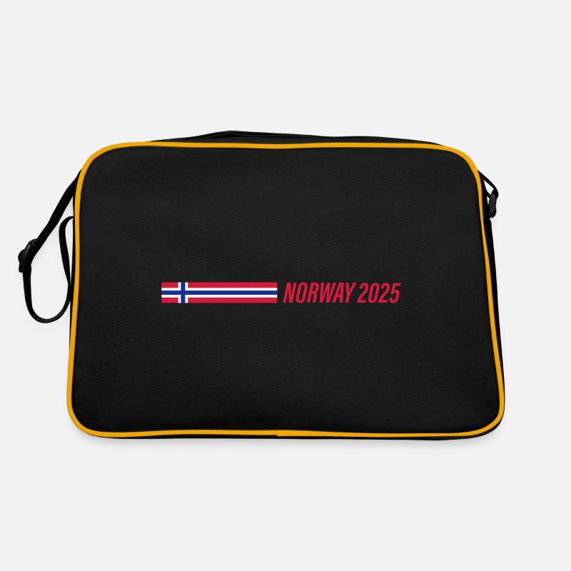 Norwegen 2025 Norway Retro Tasche