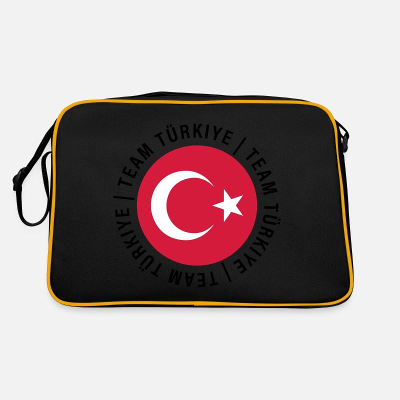 Équipe Turquie Drapeau Türkiye Sac Retro