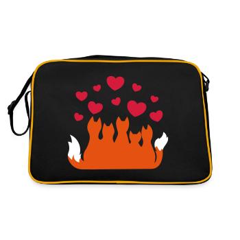 Famille Fuchs Famille Renard Famille Renard - Sac Retro - noir/or - Dos