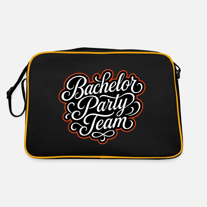 L’équipe de l’enterrement de vie Sac Retro