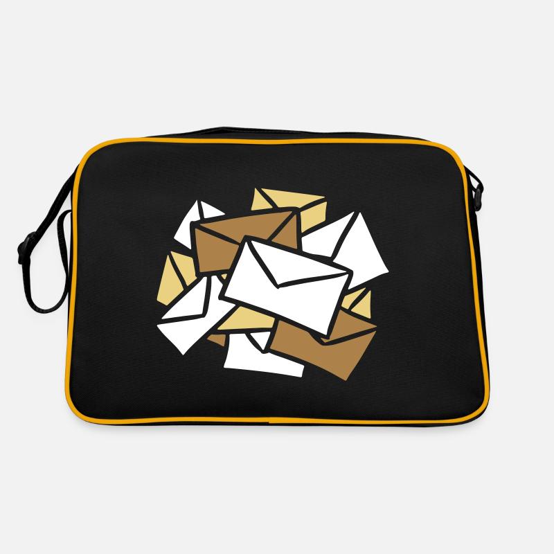News Letters Mail mail Retro Bag