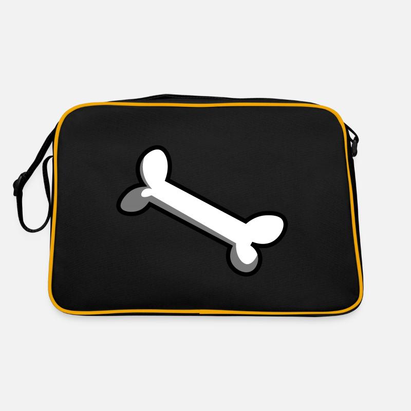 Bone / dog bone / bone / os / gift idea Retro Bag