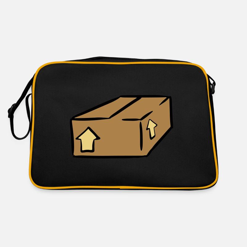 Paket Post Package Paquet Sac Retro