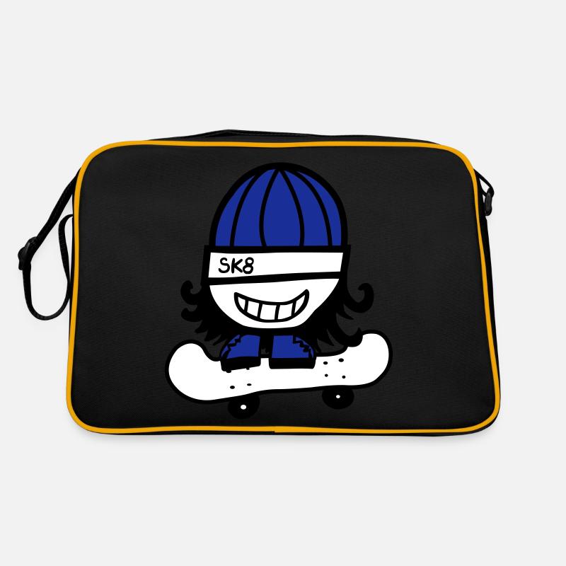 Skateboarder Sac Retro