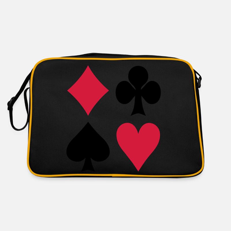 Karten - Poker Retro Tasche