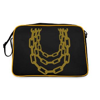 chains - Retro Bag - black/gold - Back