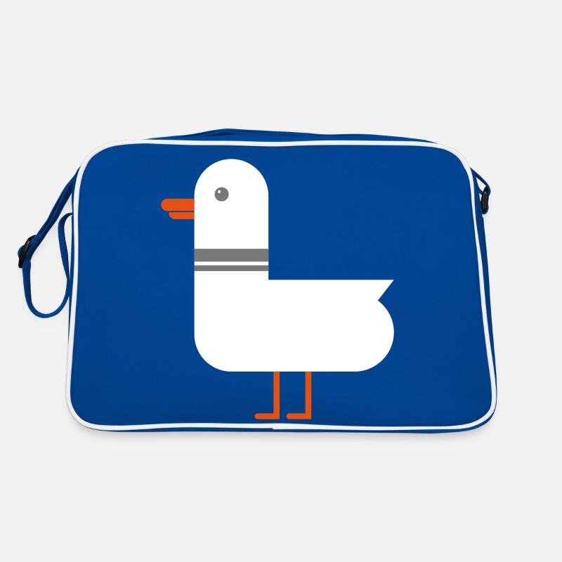 Möwe Retro Tasche