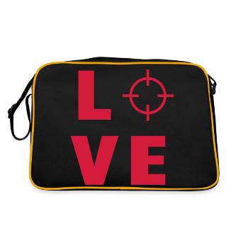 Tir Sportif Tireur Sport Sportif Athlète - Sac Retro - noir/or - Dos