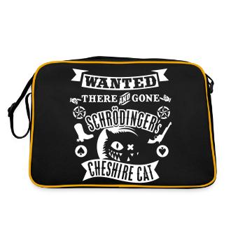 T-shirt Cheshire Cat De Schrödinger - Sac Retro - noir/or - Dos