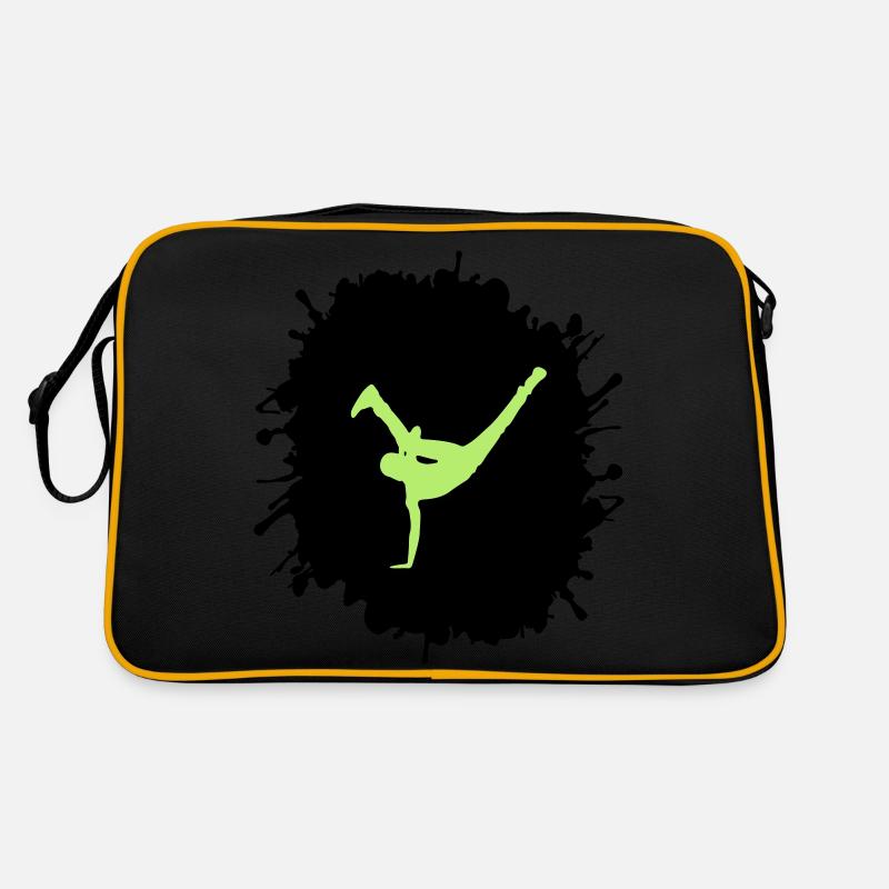 splatter breakdance Retro Tasche