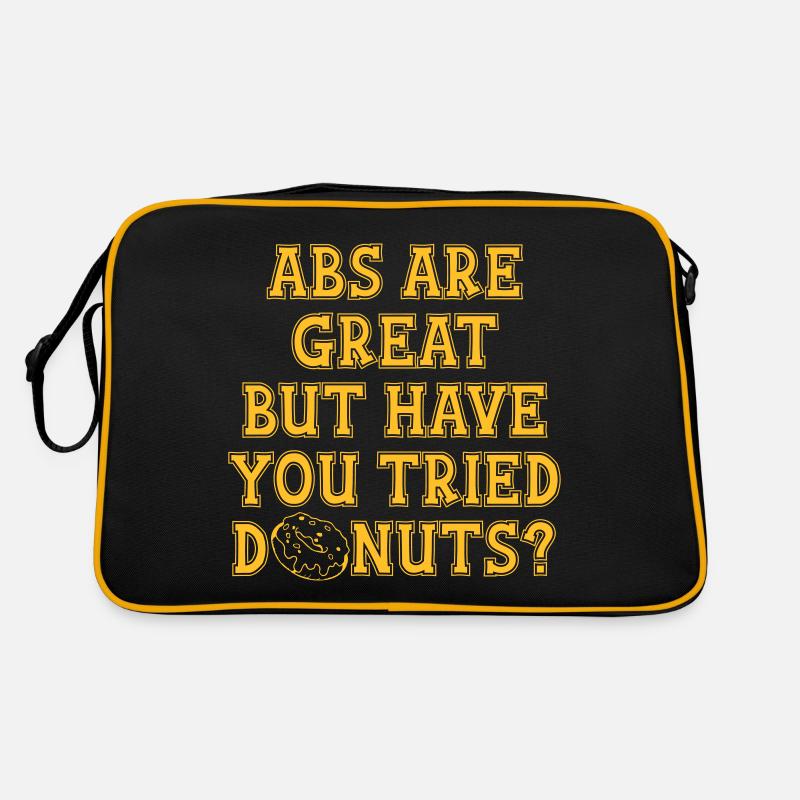 ABS SIND GROSSARTIG VS DONUTS Retro Tasche