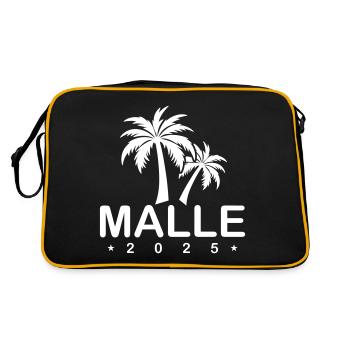 Malle 2025 - Majorque - Sac Retro - noir/or - Dos
