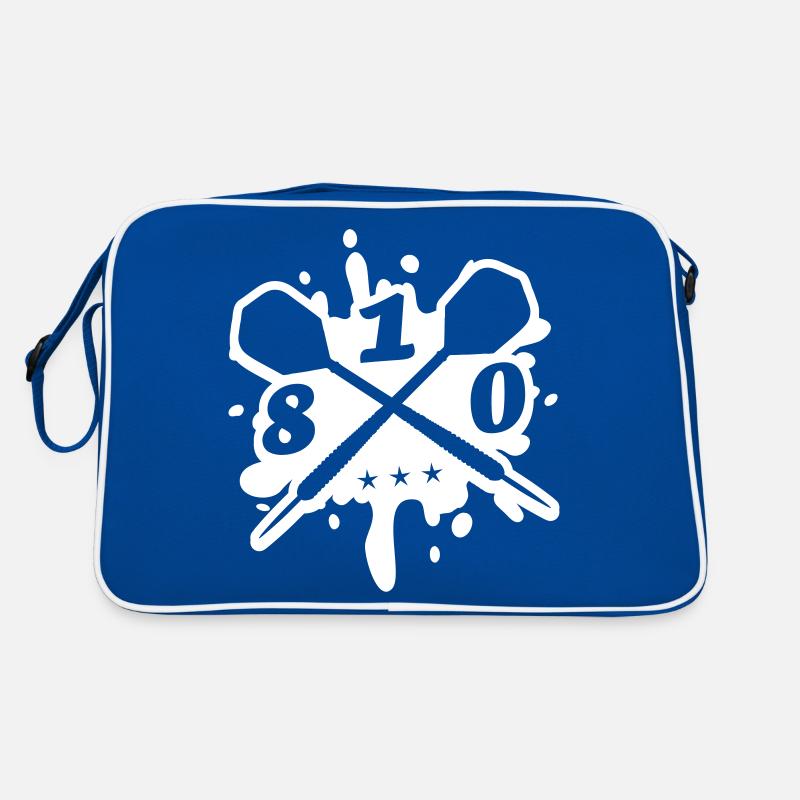 fléchettes fléchette flèche équipe 180 blob Sac Retro