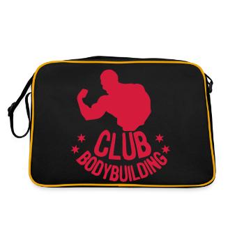 logo bodybuilding bodybuilding16 Star - Retro Bag - black/gold - Back