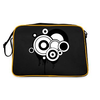 Melt circuits - Retro Bag - black/gold - Back