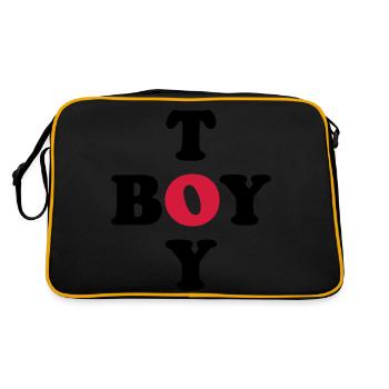 Toy Boy - Sac Retro - noir/or - Dos