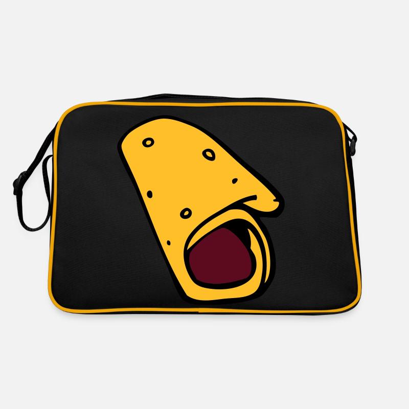 burrito Pfannkuchen-Pfannkuchen-Wurst Retro Tasche