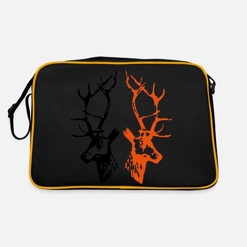 hirsche Retro Tasche